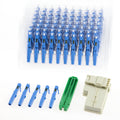 100pcs LC UPC Fiber Optic Quick Connector Single Mode 9/125 J139