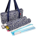 Soft-Sided American mAh Jongg Set with White Tiles and Modern Pushers A185387