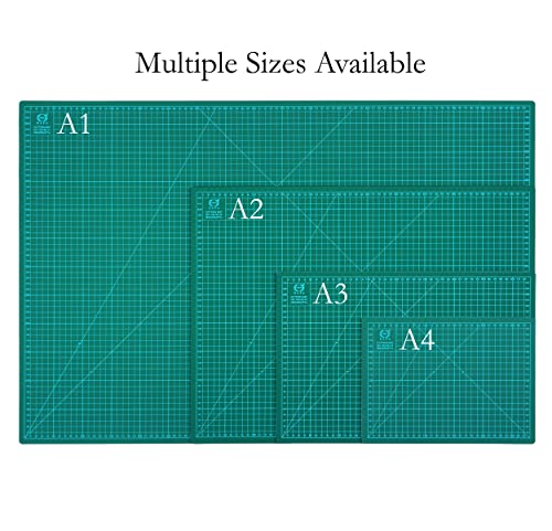 36" x 24" Self-Healing Double-Sided Cutting Mat Green L4356