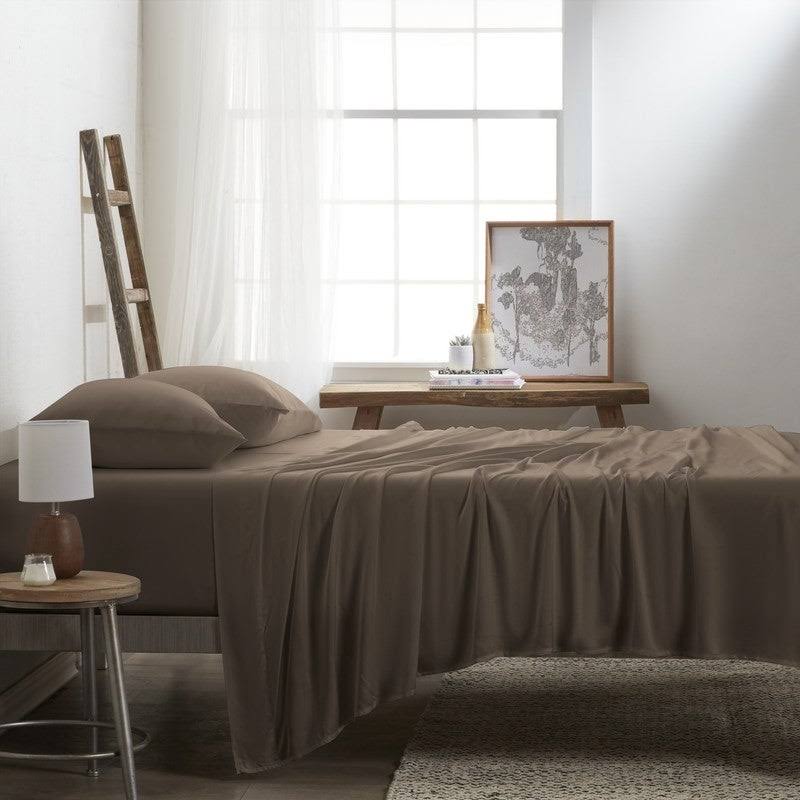Rayon from Bamboo 4-Piece King Bed Sheet Set N899