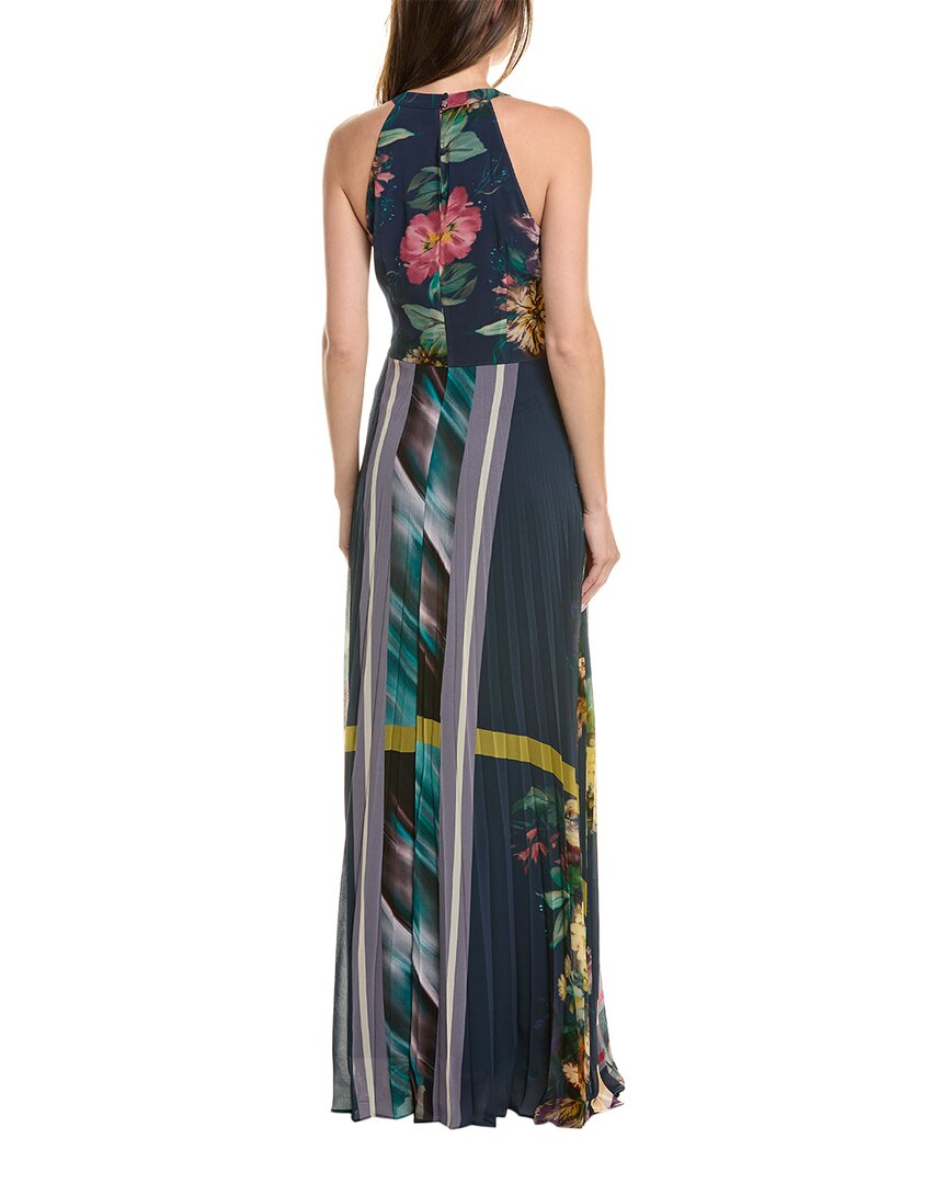 Blue Chiffon Gown L7375