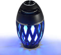 Portable Waterproof Bluetooth Speaker with Flame Light 2 Pack C7037