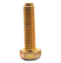 5/8-11 x 2 1/4 Grade 5 Hex Cap Screw Medium Carbon Steel Yellow Cadmium Plated Pk 150 Y82193