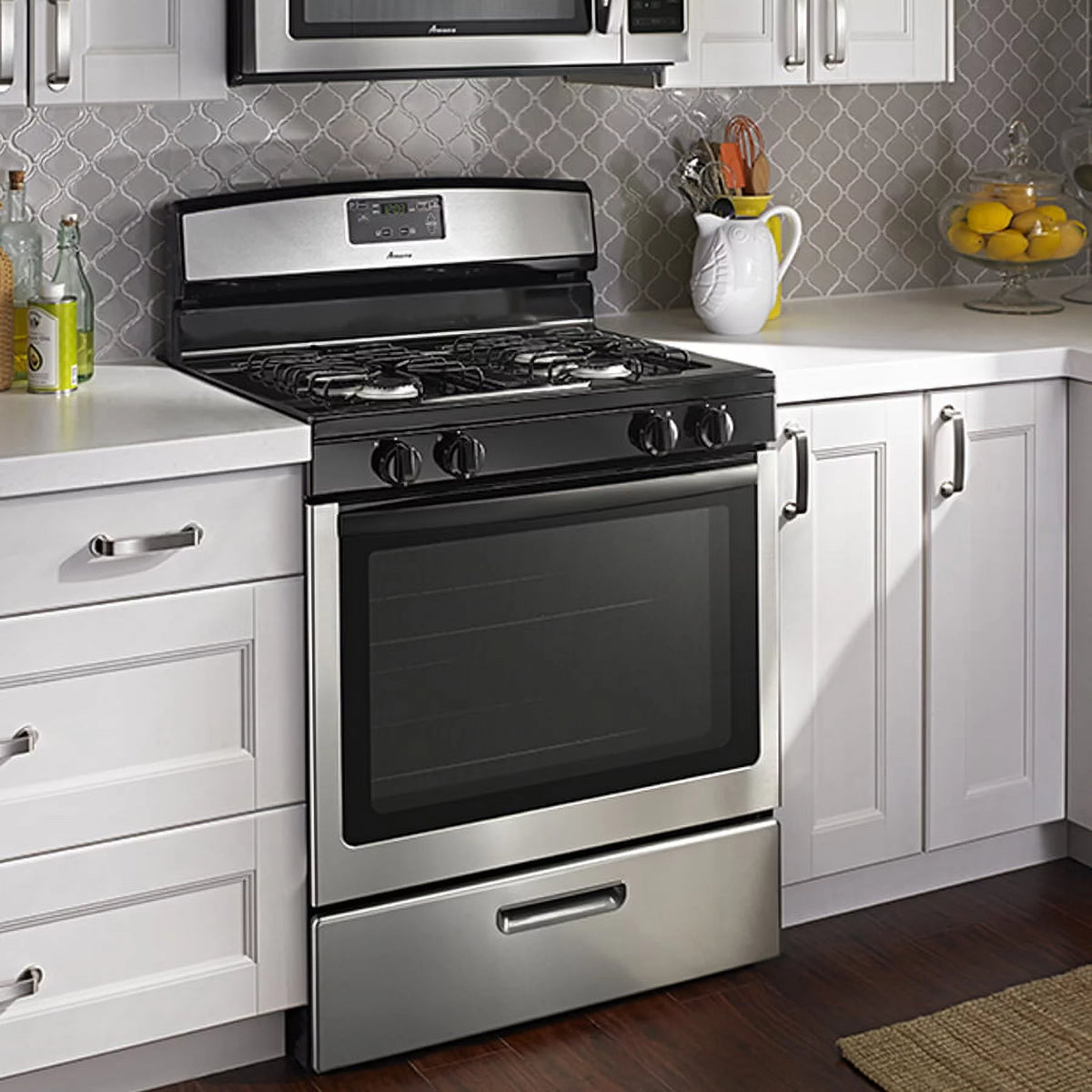 5.1 Cu. Ft. Stainless Steel Gas Range U2524