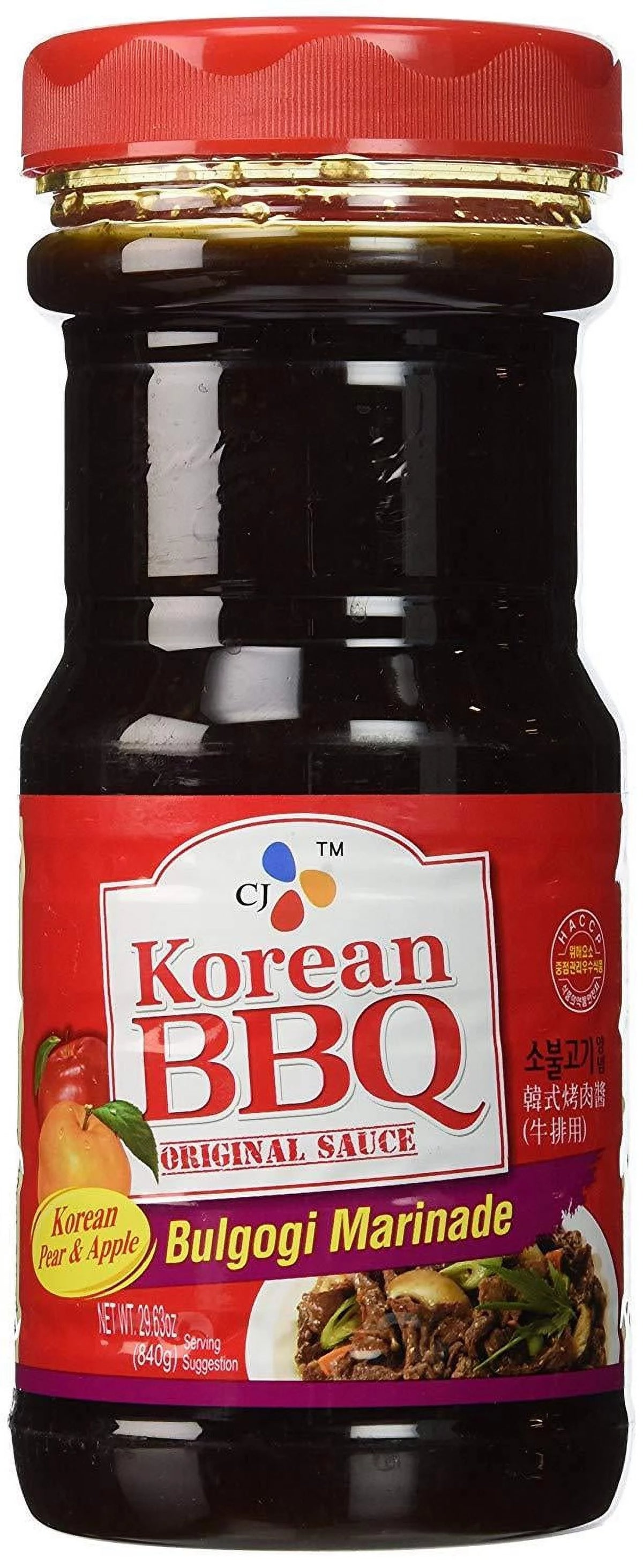 [Pack of 2] Korean BBQ Sauce Original Bulgogi Marinade, 29.63 Ounce A7935