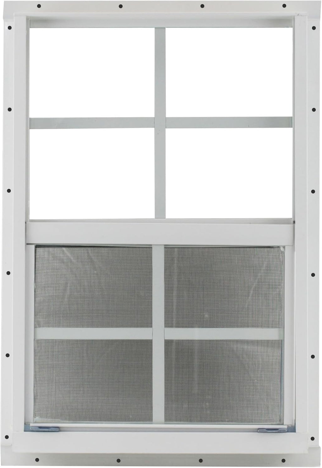 12 X 18 White Flush Playhouse Window K5180