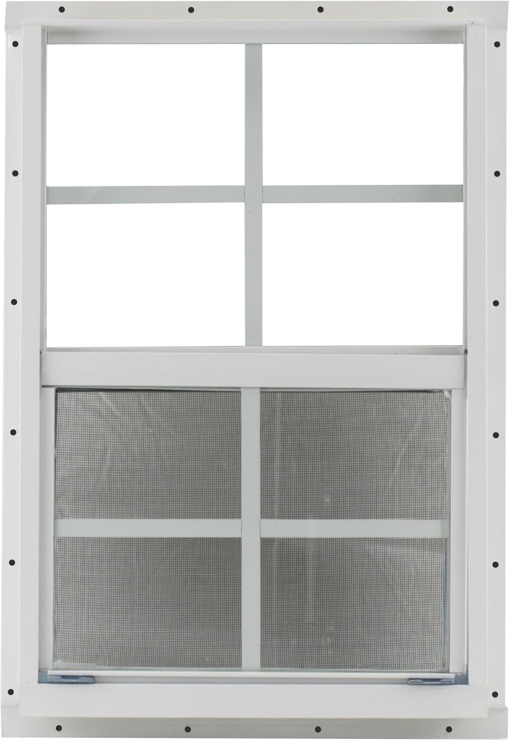 12 X 18 White Flush Playhouse Window K5180