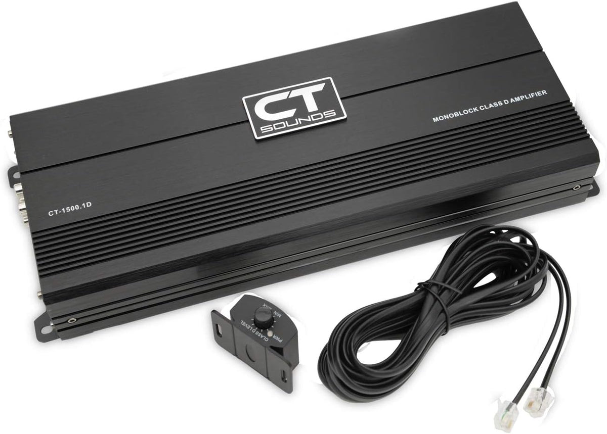 1500 Watts RMS Class D Monoblock Car Audio Amplifier O436