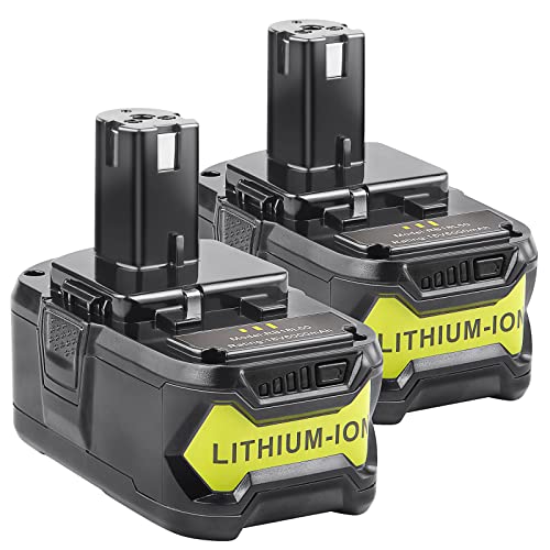 [2Pack] 18V 6.0 Ah Battery for Ryobi ONE+ System 18-Volt Cordless Tool Battery V27254