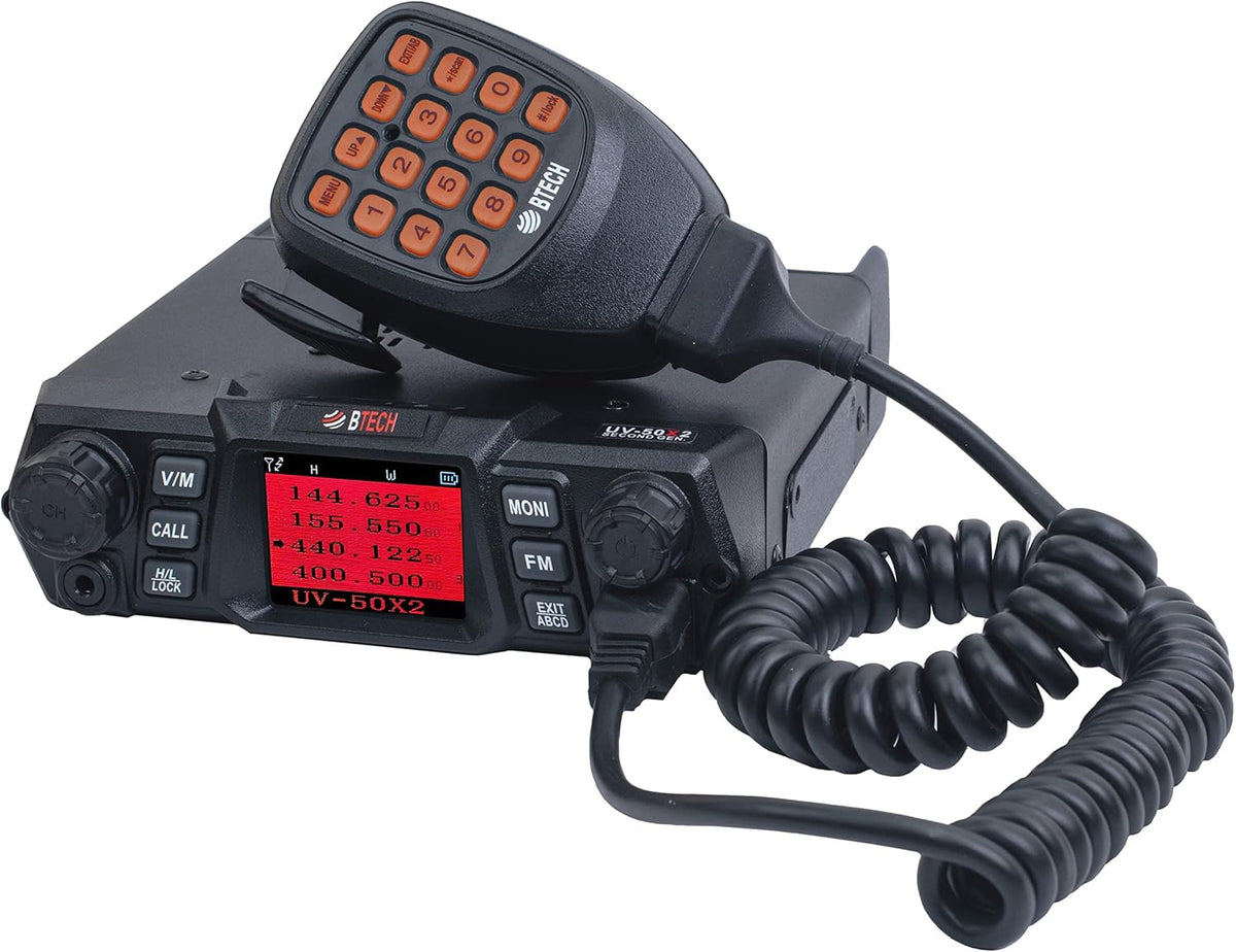50 Watt Dual Band VHF UHF Mobile Radio G76720