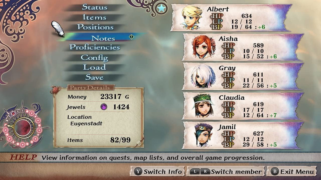 Romancing SaGa: Minstrel Song Remastered Nintendo Switch H870