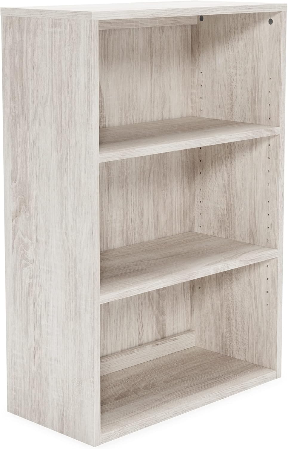 Whitewash 2 Shelves Bookcase D4466