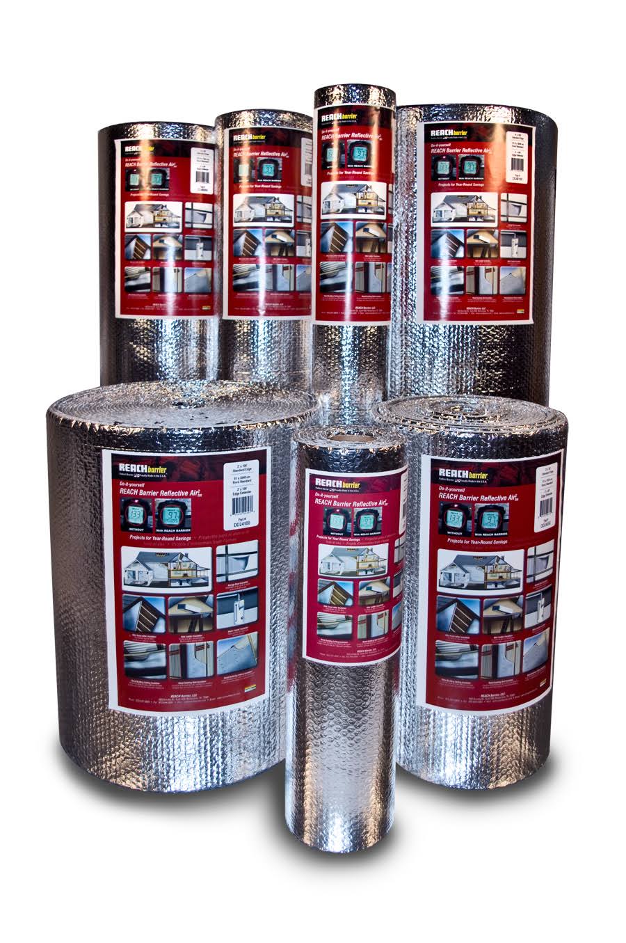 Double Reflective Polyethylene Insulation Roll, 4 x 100 A696