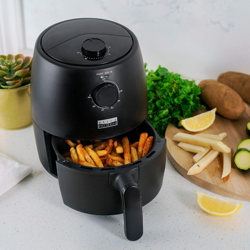 2-qt. Analog Air Fryer Black Matte T671