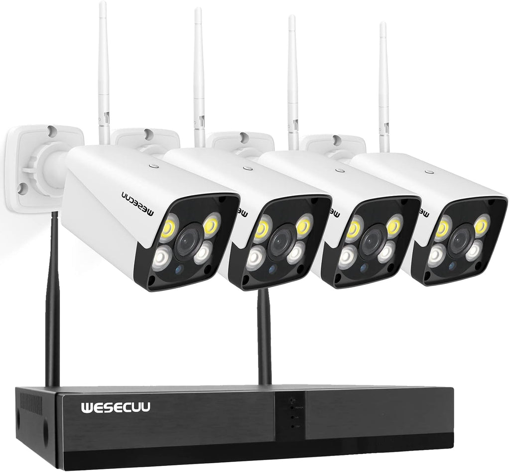 3MP Outdoor Security Camera with Floodlight C73904