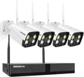 3MP Outdoor Security Camera with Floodlight C73904