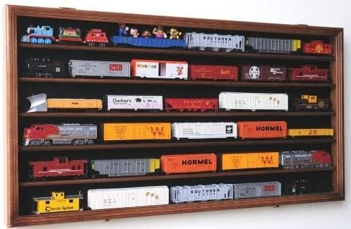 HO Scale Model Train Display Case Cabinet Wall Rack with Lockable W282336