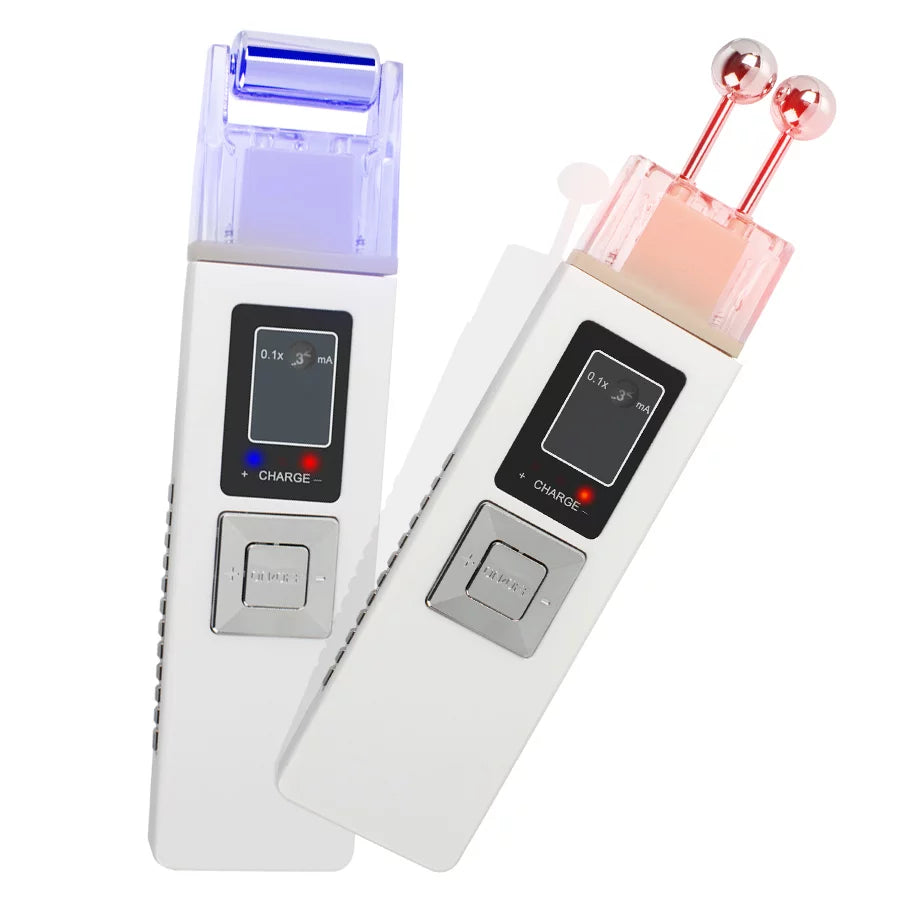 Portable Galvanic Microcurrent skin firming machine Anti-aging Massager G89199