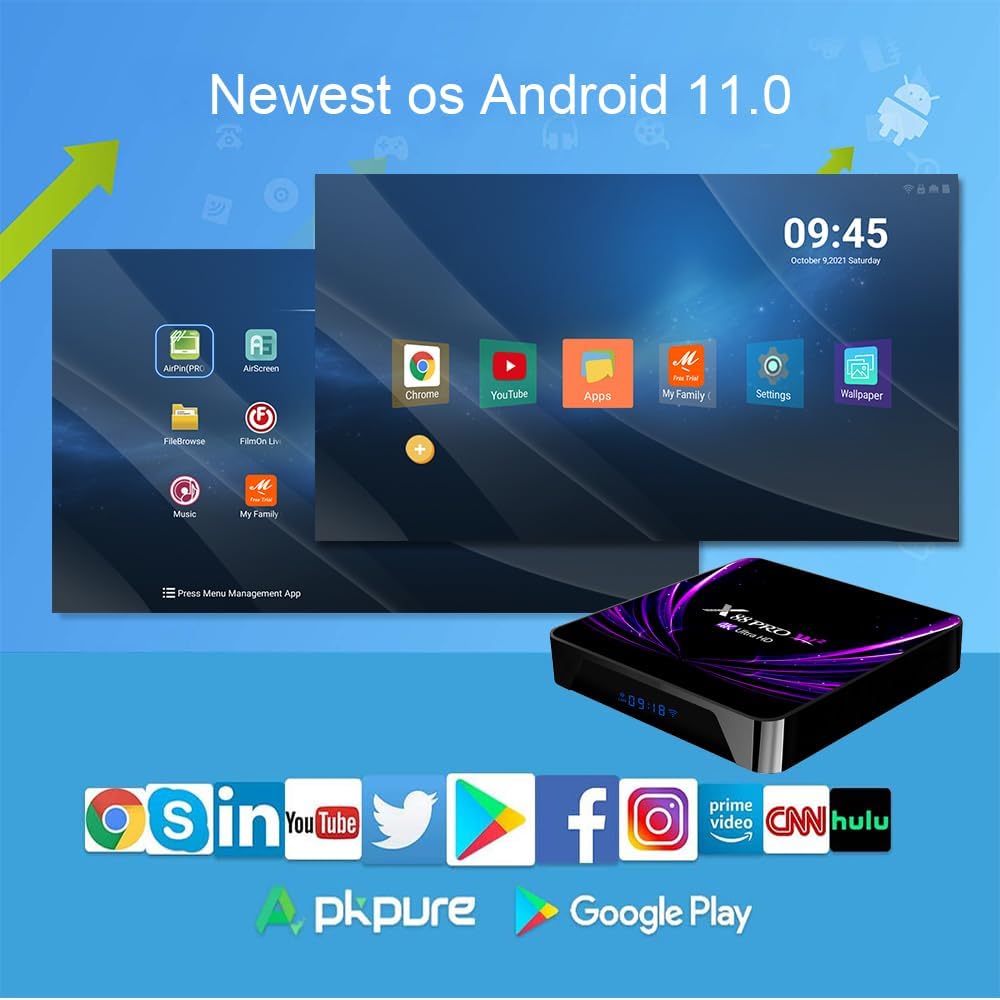 Android TV Box 4GB RAM 64GB ROM B77119