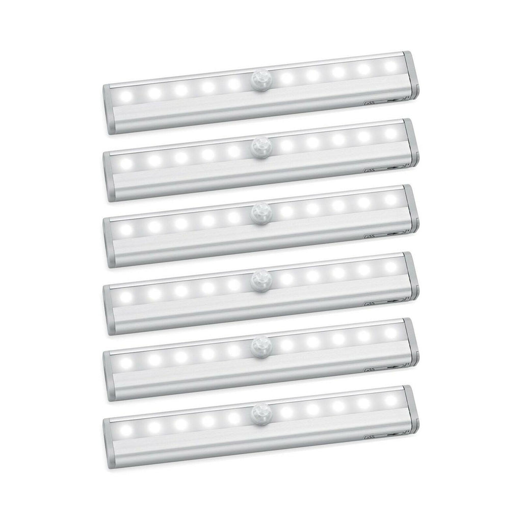 Motion Sensor Closet Lights, Portable 10-LED Wireless Cabinet Light Bar with Magn A9075