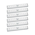 Motion Sensor Closet Lights, Portable 10-LED Wireless Cabinet Light Bar with Magn A9075