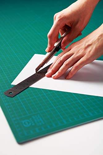 36" x 24" Self-Healing Double-Sided Cutting Mat Green L4356