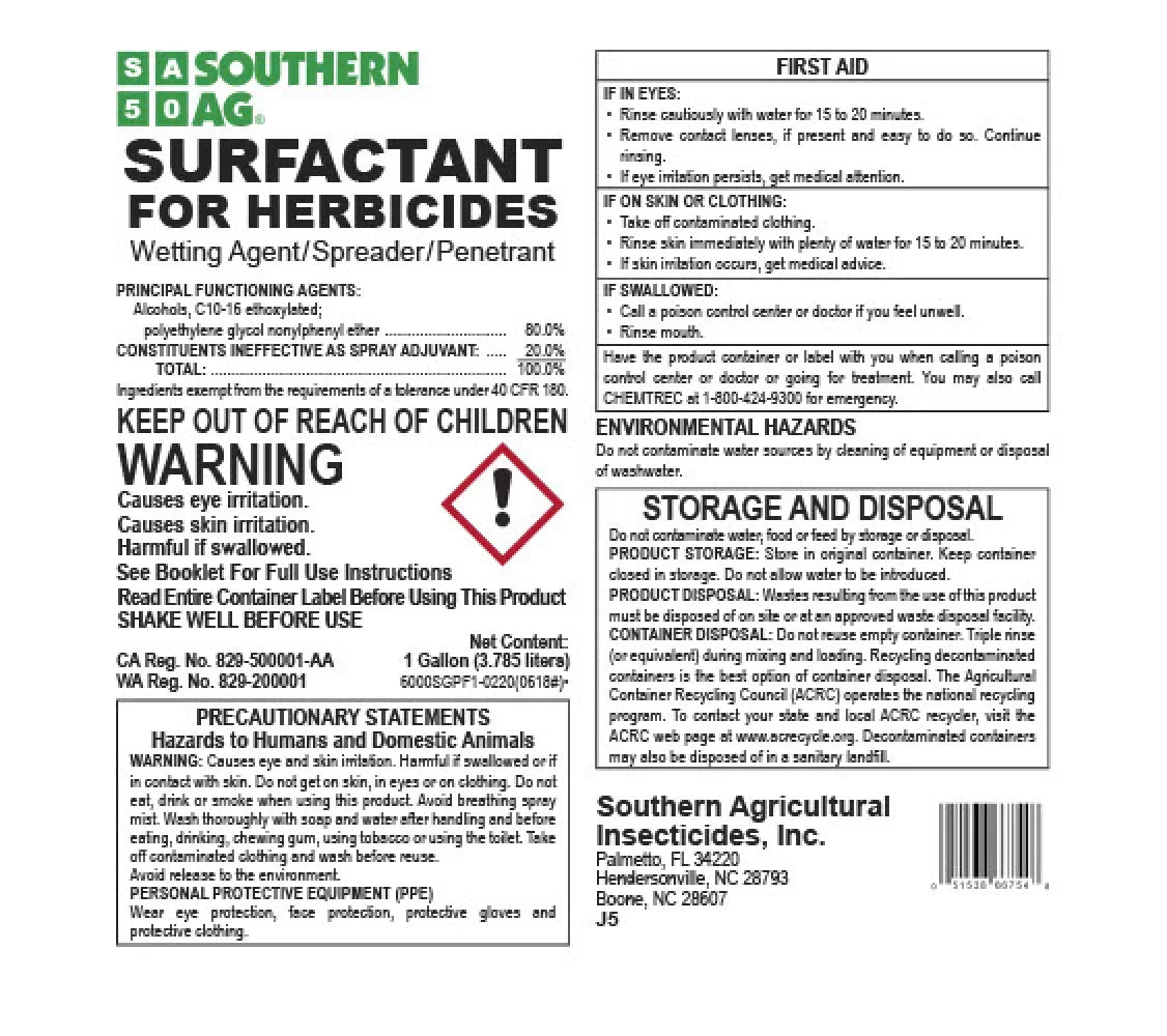 Surfactant for Herbicides 1 Gallon N759021