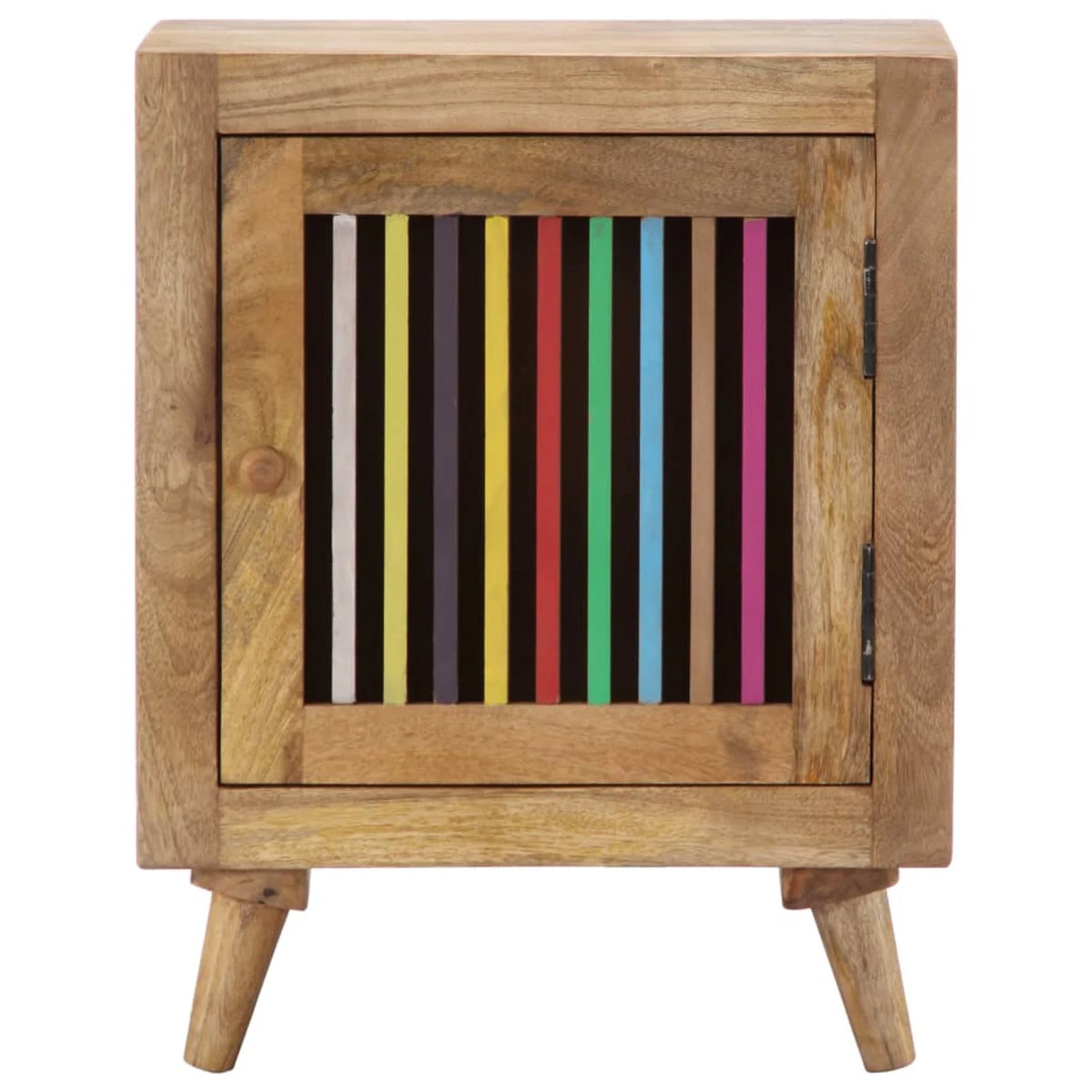 Solid Mango Wood Bedside Cabinet B85191