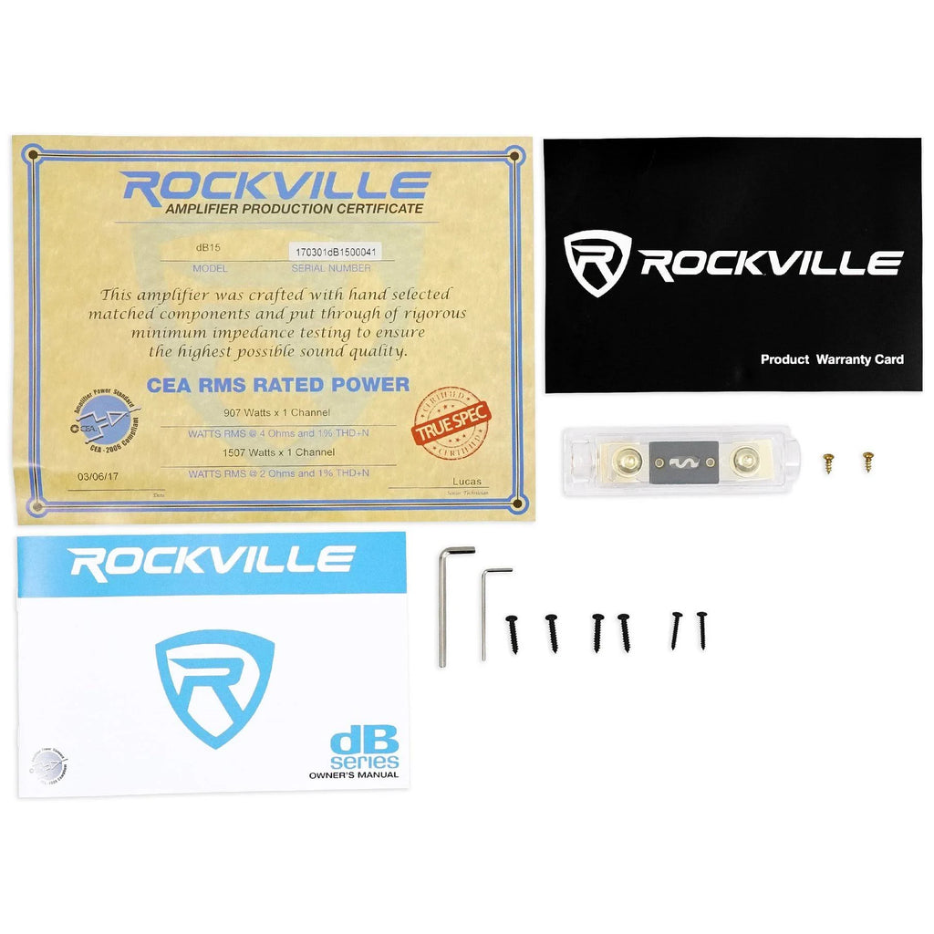 6000 Watt Mono Class D Car Audio Amplifier N12731