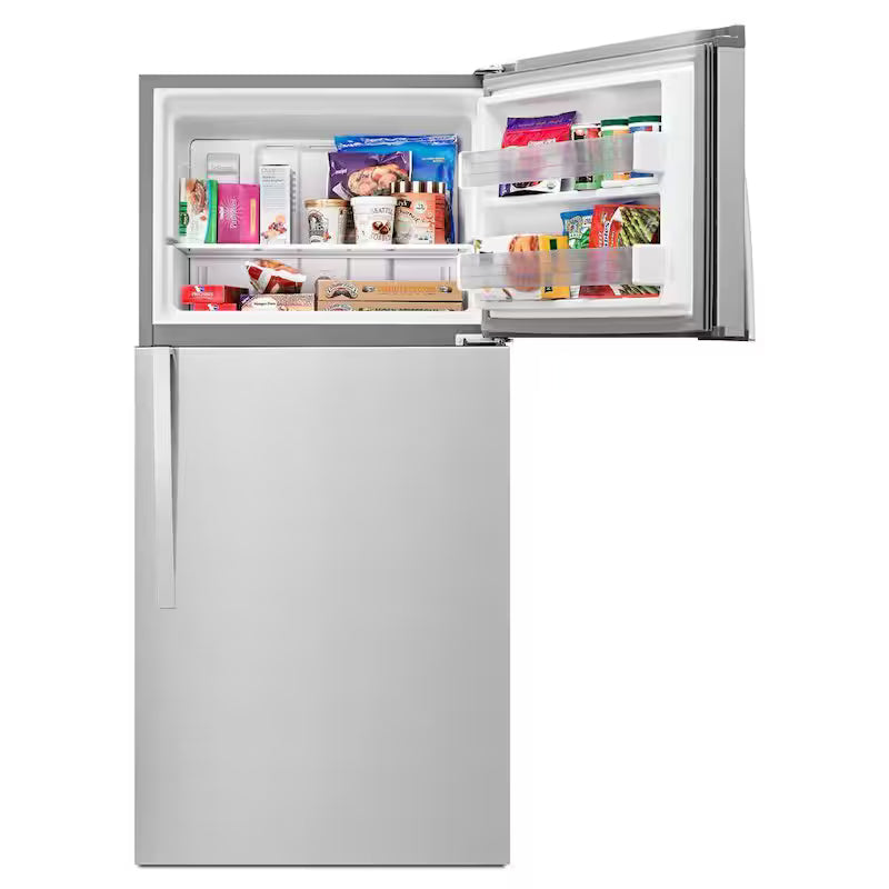 19.2 cu. ft. Top Freezer Refrigerator in Stainless Steel Y4717