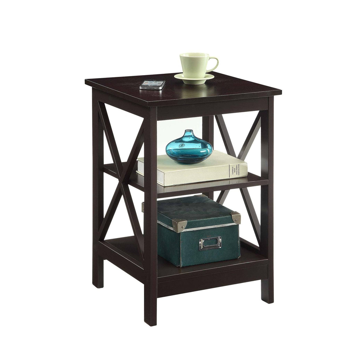 Cobalt Blue X-Base End Table S22281
