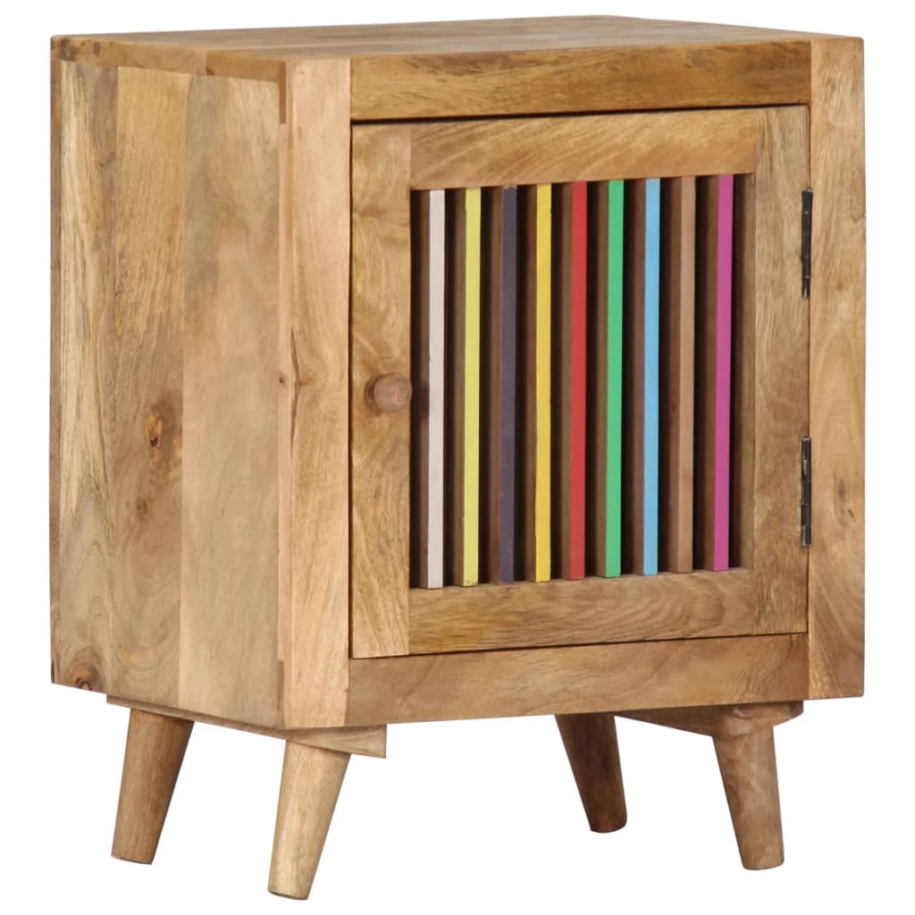 Solid Mango Wood Bedside Cabinet B85191
