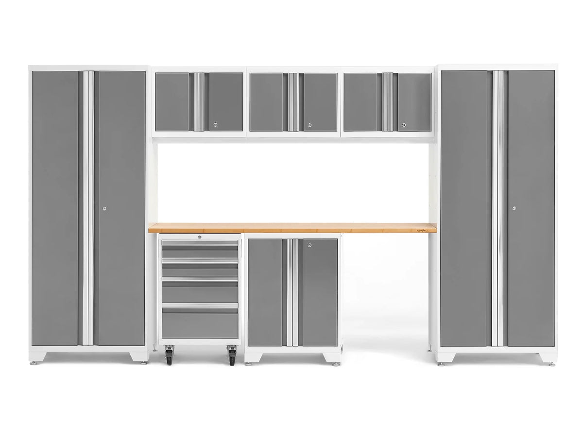 8 Piece 24-Gauge Steel Garage Storage Cabinet Set T3072