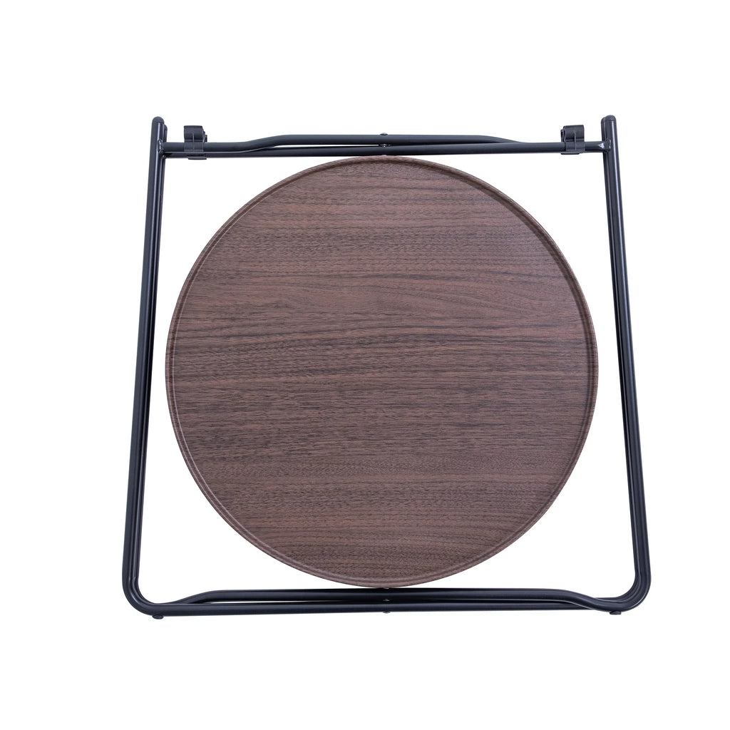 Foldable Round Side Table S96450