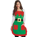 Red & Green Apron C68177