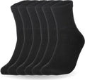 Extra Wide Top Ankle Diabetic Socks, 6 Pairs, Non-Binding K39108