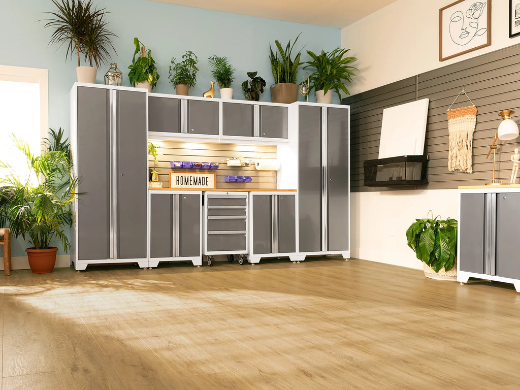 8 Piece 24-Gauge Steel Garage Storage Cabinet Set T3072