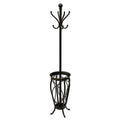 Black Standing Coat Rack F6506