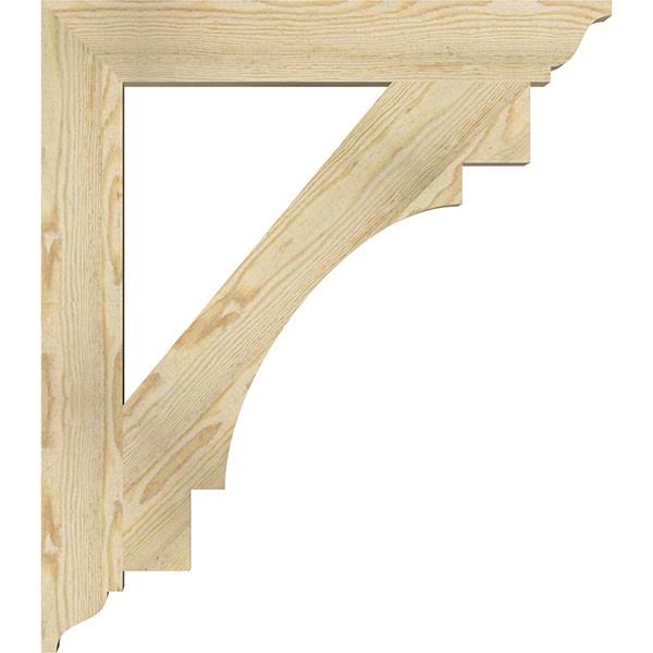 Douglas Fir Rough Sawn Bracket O4785