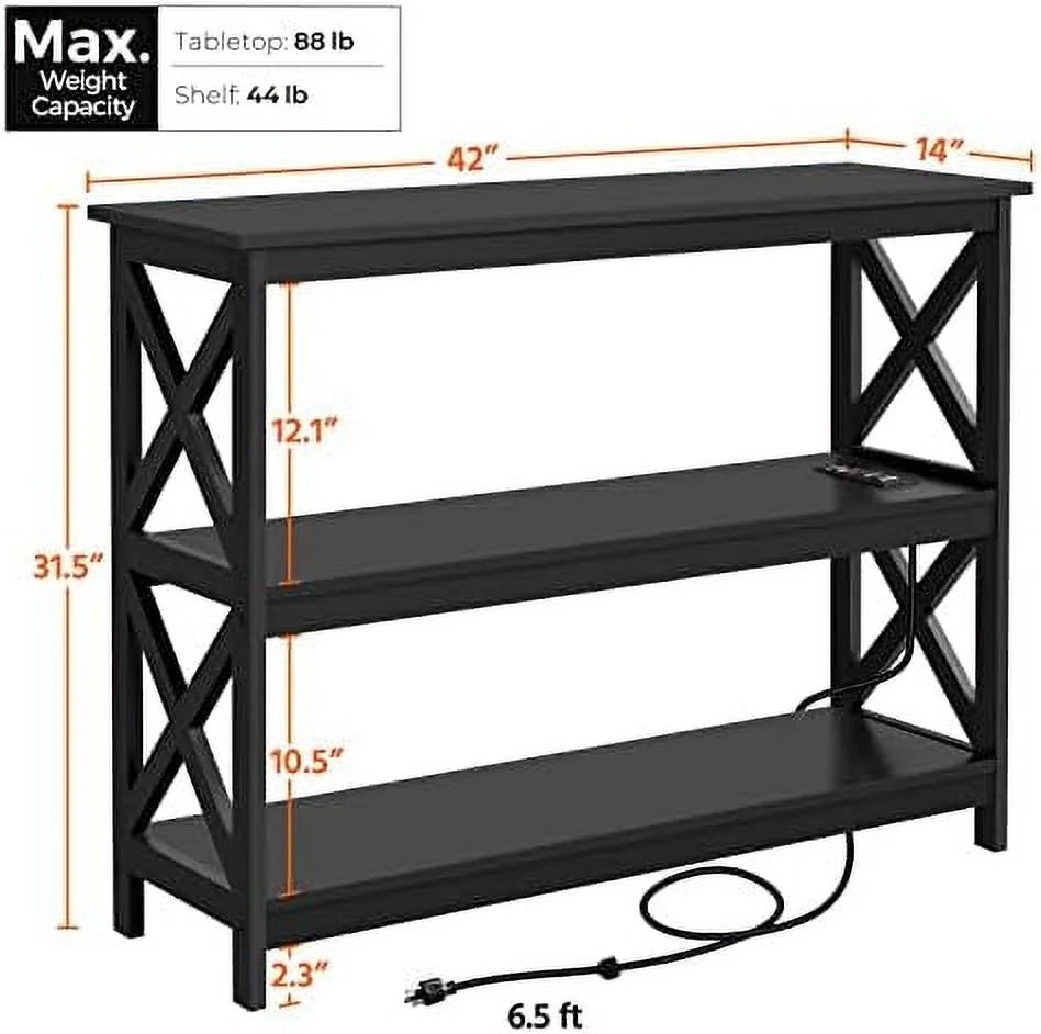 3 Tier Console & Sofa Table L3332