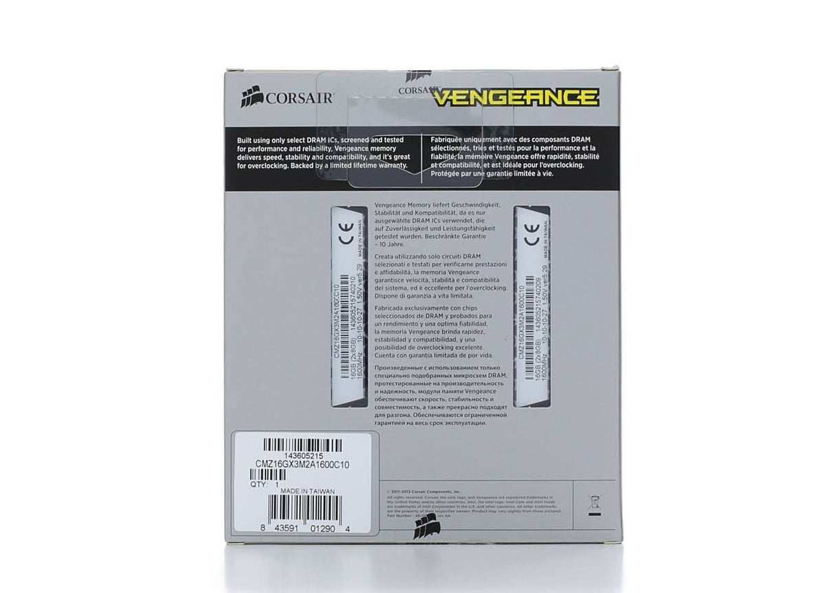 16GB (2x8GB) DDR3 Memory Kit E553