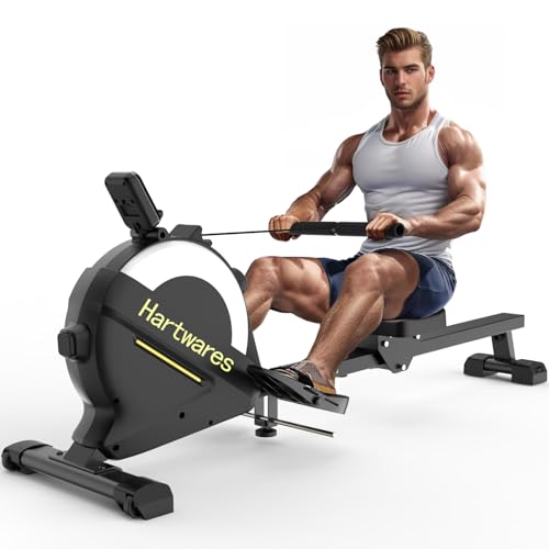 Magnetic Rowing Machine with 16 Levels Quiet Resistance X599757
