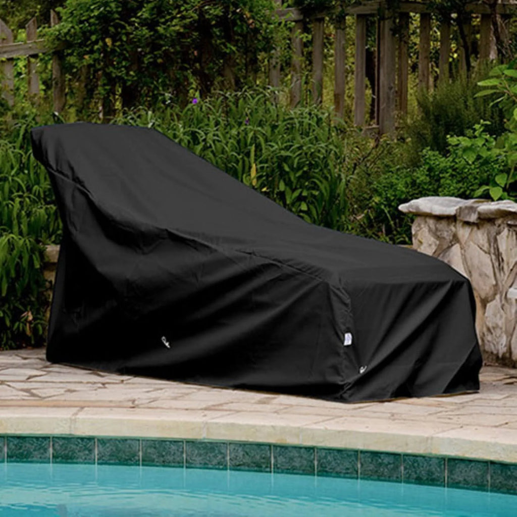 Black Chaise Cover J50118