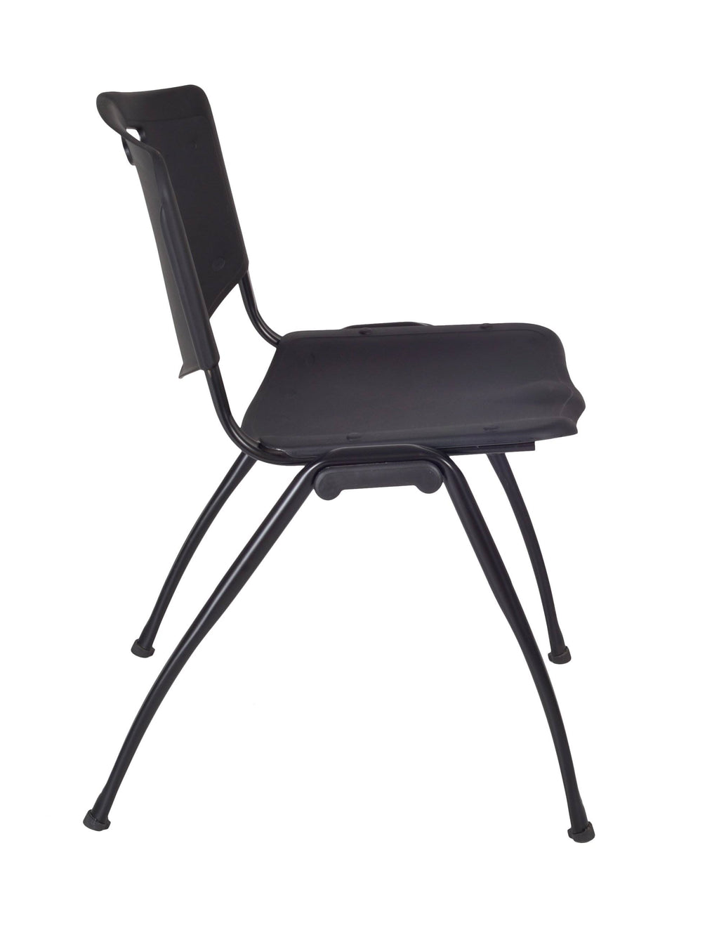 Mahogany Training Table and 2 Stack Chairs E96729