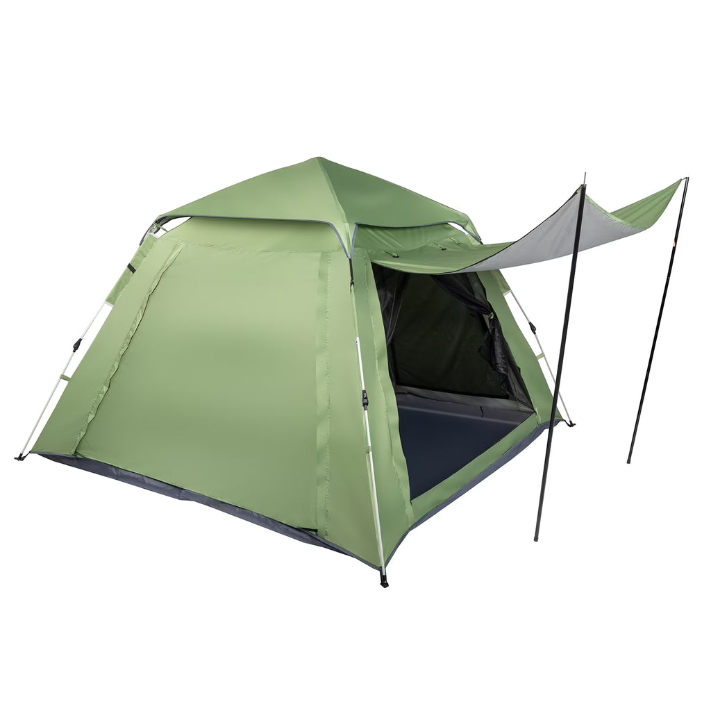 Green Quick Open Camping Tent for 4 Person Z832
