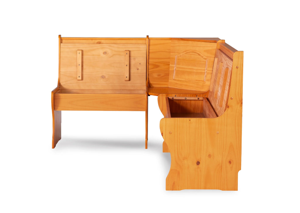 Corner Dining Breakfast Nook with Storage, Seats 4 B1414