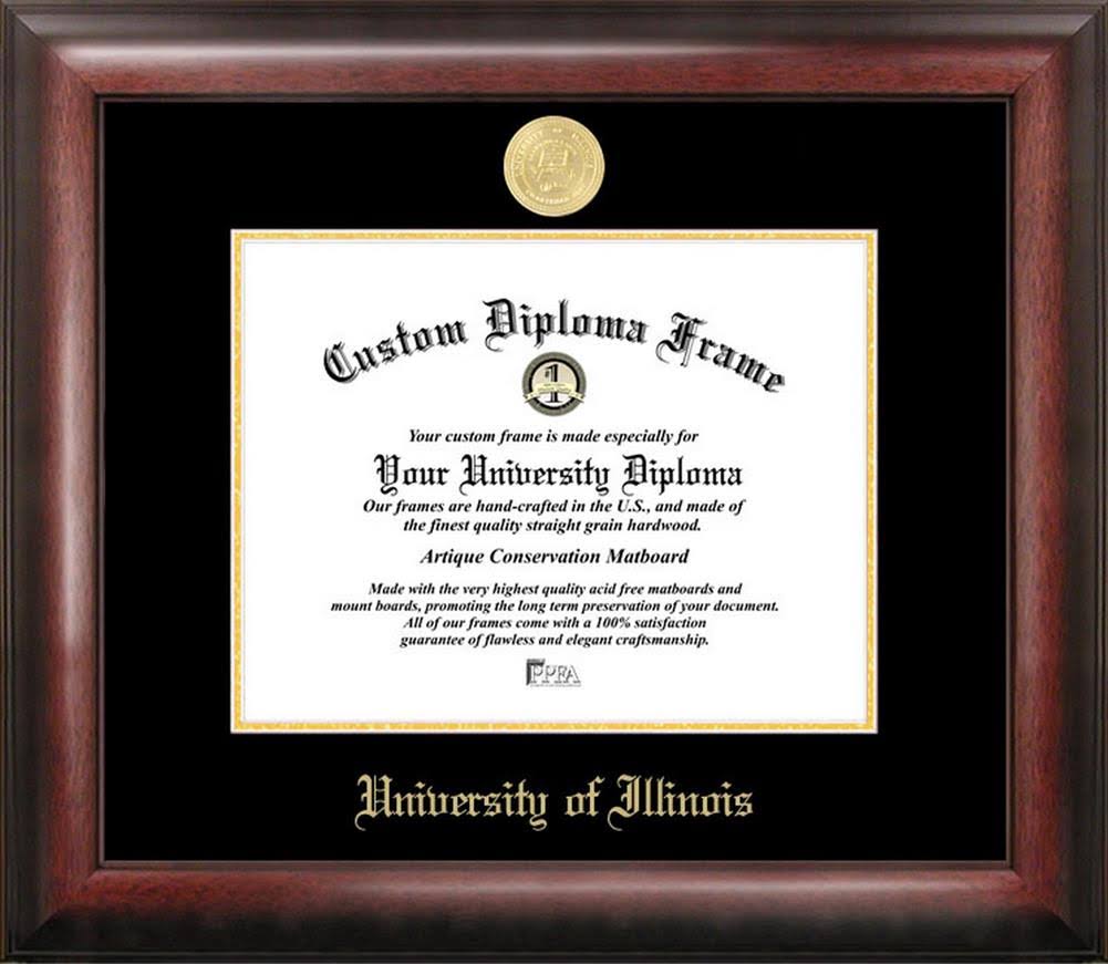 Gold Embossed Diploma Frame D955