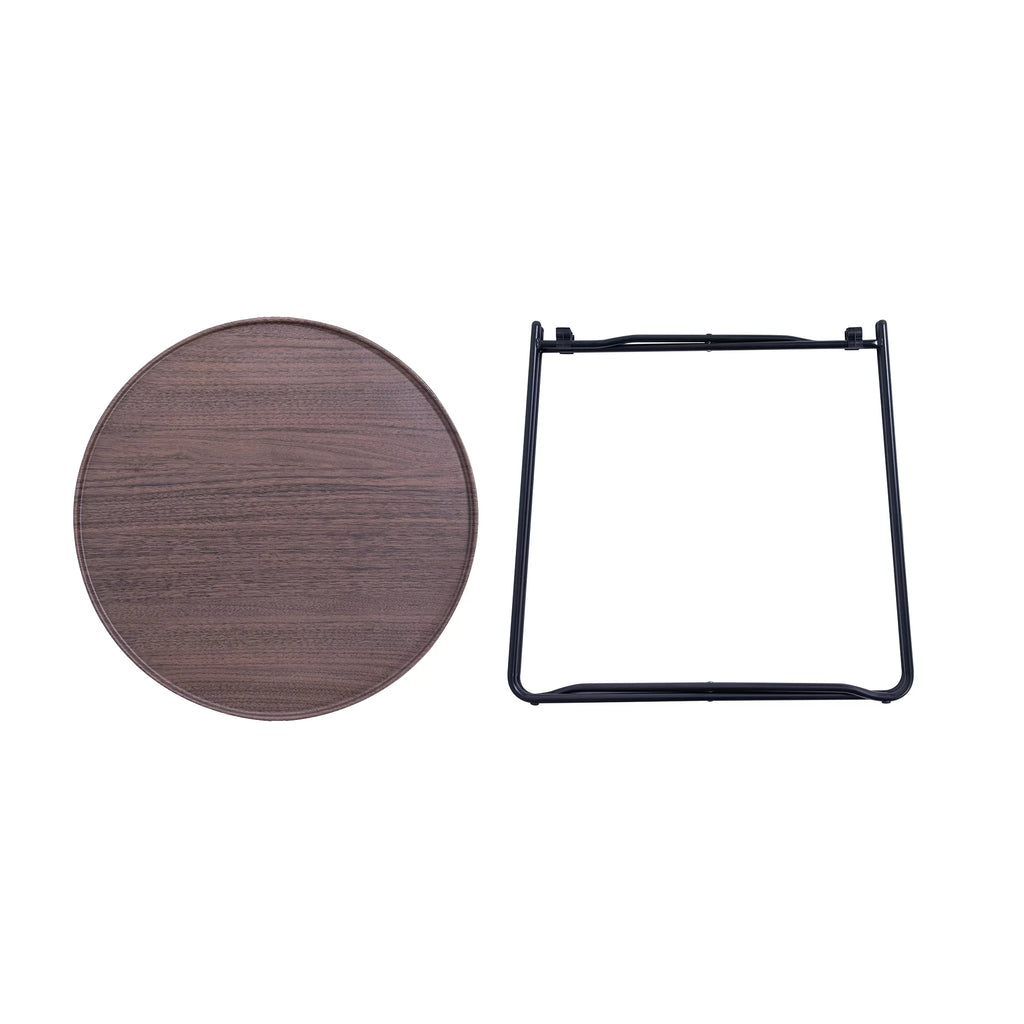 Foldable Round Side Table S96450