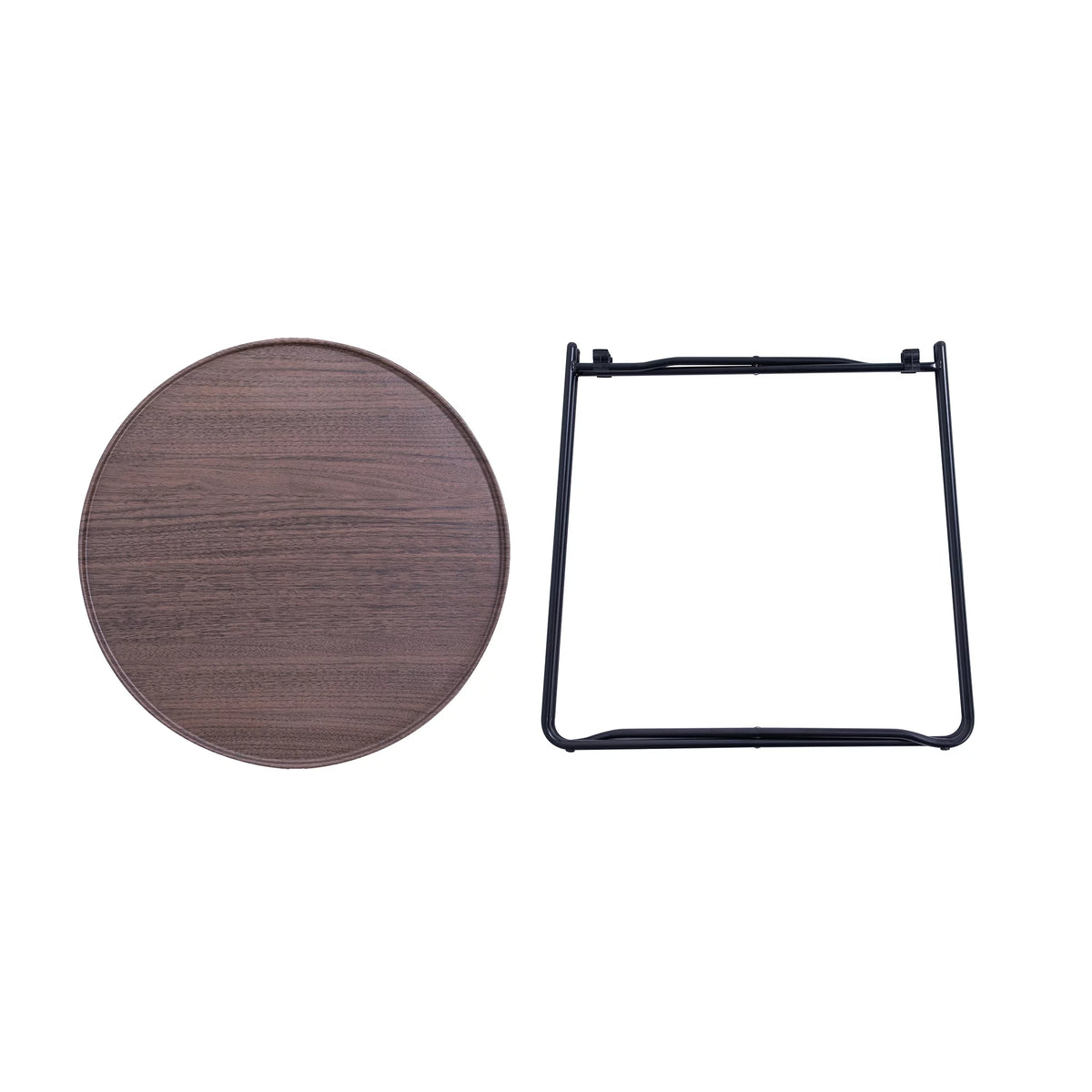 Foldable Round Side Table S96450