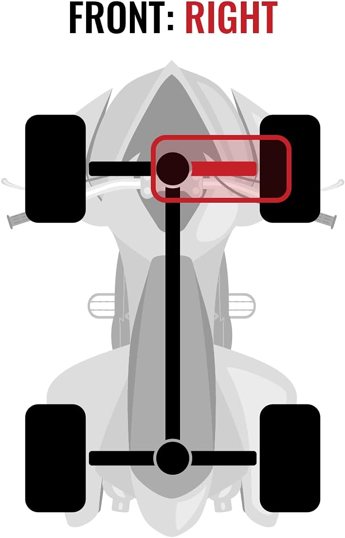Front Right Axles Pack of 2 Z343627